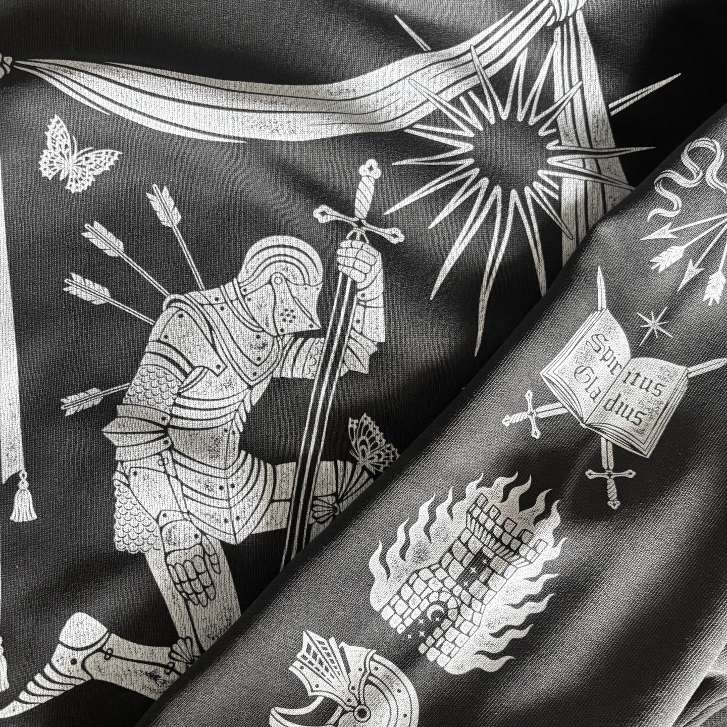 Kneeling Knight Hoodie